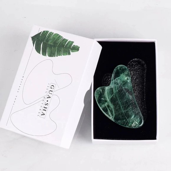 Green Fluorite Gua Sha Tool - Picture 2 of 5